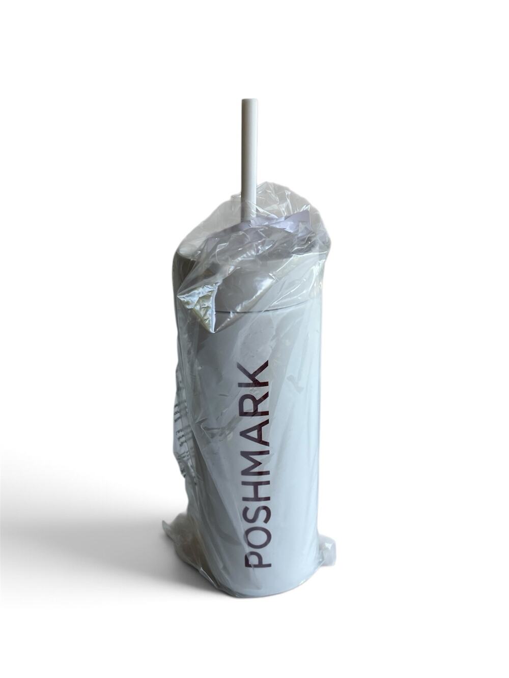 Poshmark Carter Cold Tumbler 20oz Matte White Travel Water Bottle with Straw New